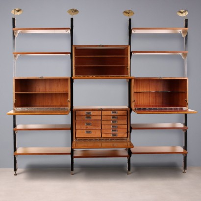 Three-bay bookcase from the 1960s