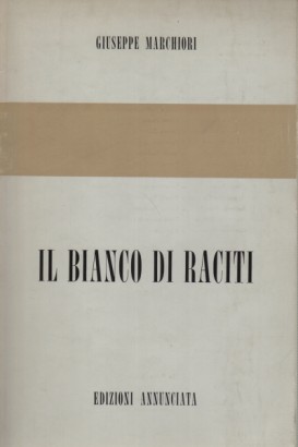 Il bianco di Raciti 31/5