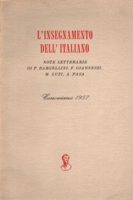 L'insegnamento dell'italiano