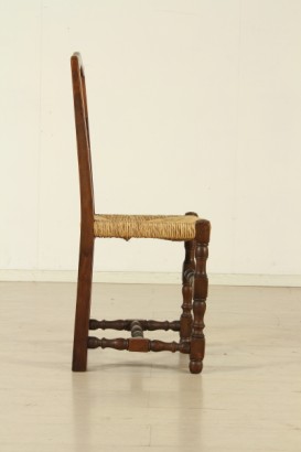 Groupe de quatre fauteuils, quatre chaises, meubles de magasin, 900, #bottega900 #mobilinstile