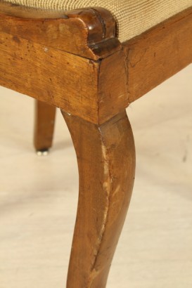 sillas, tallaron de piernas espalda, #antiquariato, #sedie,
