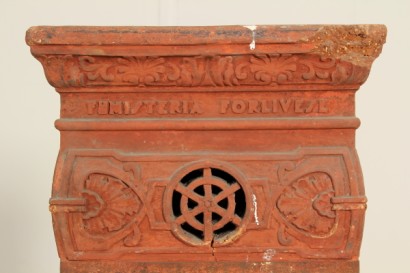 Stufa, cotto, 900, #antiquariato, #altrimobili