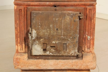 Stufa, cotto, 900, #antiquariato, #altrimobili