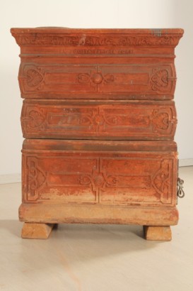 Stufa, cotto, 900, #antiquariato, #altrimobili