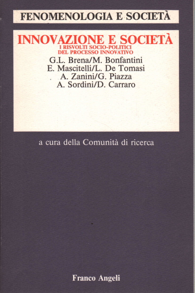 Fenomenologia e società. Periodico scientifico-cul, AA.VV.