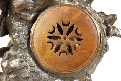 horloge, sculpture, bronze, marbre, Moreau, 900, #antiquités, #bronzi
