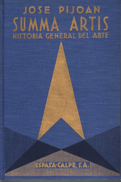 Summa Artis. Historia general del arte. Vol. XV, José Pijoan