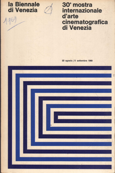 1969. 30a Mostra internazionale d'arte cinematogr, Camillo Bassotto