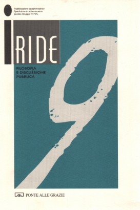 Iride. N. 9, nuova serie, maggio-agosto 1992