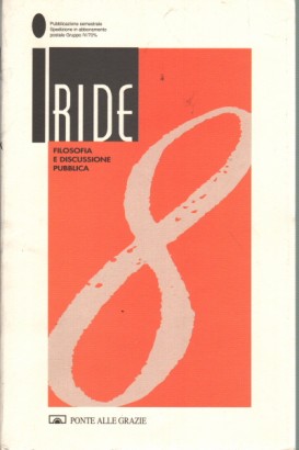 Iride. N. 8, nuova serie, gennaio-aprile 1992