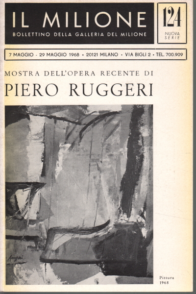 Bollettino della Galleria del Milione. Mostra dell, AA.VV.