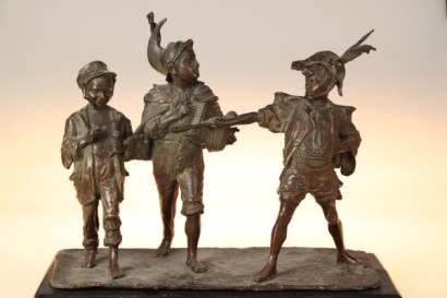 arte del novecento, arte del 900, bronzo, Francesco De Matteis