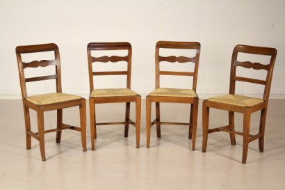 Gruppo quattro sedie fioranesi