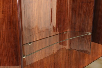 Mobile, 50 years, wood veneered, rosewood, marble, brass, made in italy, #modernariato, #mobilio, #dimanoinmano