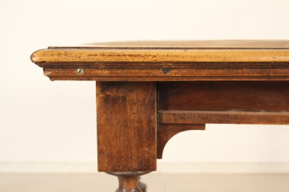 game table, walnut, 900, made in italy, #bottega, #neorinascimento, #dimanoinmano