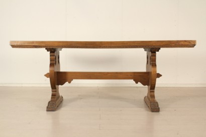 mesa de centro, 900, madera maciza de nogal, hecha en Italia, #bottega, #neorinascimento, #dimanoinmano