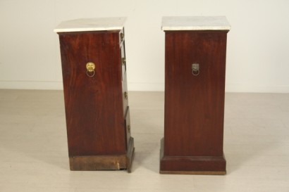 Pair nightstands Empire