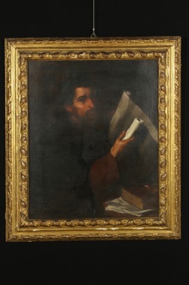 Retrato del filósofo, Luca Giordano, Jusepe Ribera, de pintura antigua, #arte, #pitturaantica, #dimanoinmano