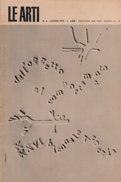Die Künste. Nr. 6 – Juni 1972, AA.VV.