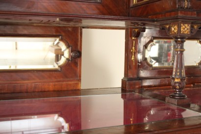 Large sideboard with two bodies