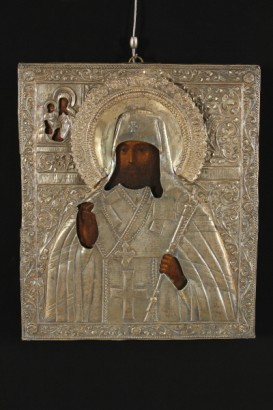 art, icônes, 1761, Russie, Moscou, Christ pantocrator, riza, Alexander Gil, Dedrand, #dimanoinmano, #icone, #arte