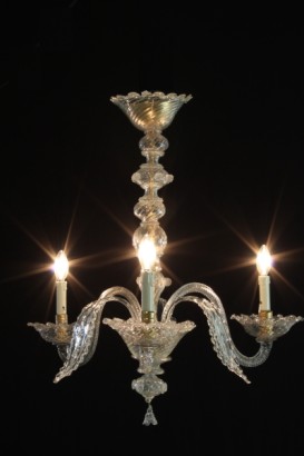 Crystal chandelier 3 arm