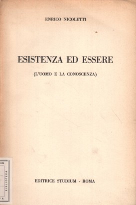 Esistenza ed Essere