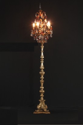 Floor Standing Candelabra Lamp Illuminazione Bottega Del 900