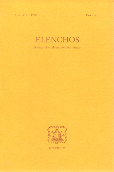 List Year XIX - 1998 Issue 1, AA.VV.