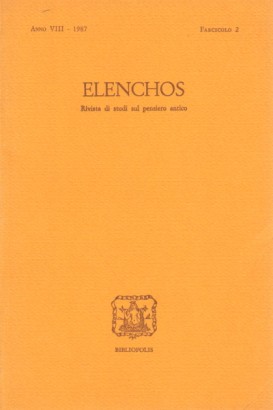 Elenchos, Anno XI - 1990, Fascicolo 2