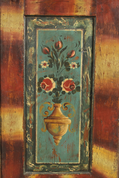 Armadio tirolese armadi antiquariato dimanoinmano.it Armadi tirolesi dipinti