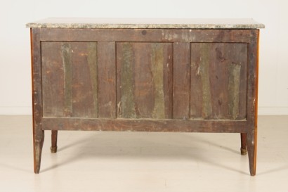 Dresser stamped C.C. Saunier