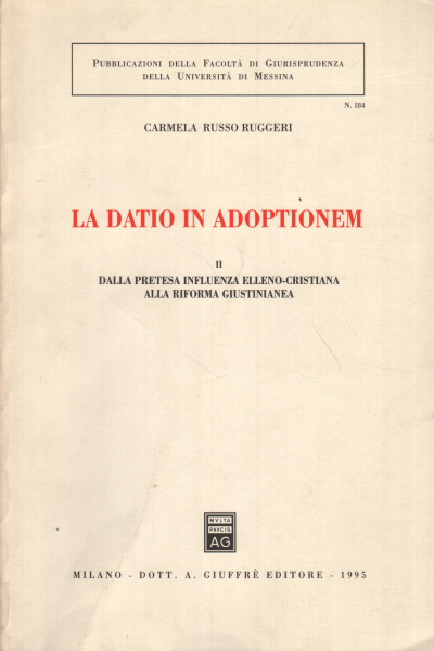 Datos en adopciónem. Vol.II, Carmela Russo Ruggeri