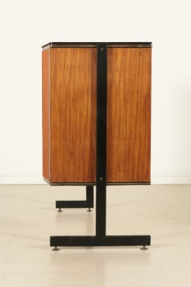 Bar Cabinet Mahogany Veneer 1950s-1960s Italian Prodution