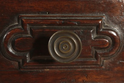 Porte armoire noyer