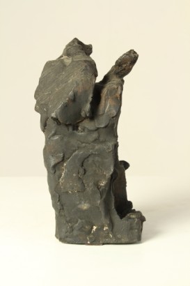 art, Umberto Milani (1912-1969), sculpture, peinture, pieta, bronze