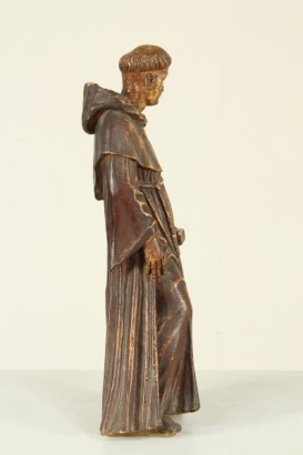 Ancient art, Saint Anthony, Saint Anthony, nord de l'Italie, fin 600, sculptures en bois enfant