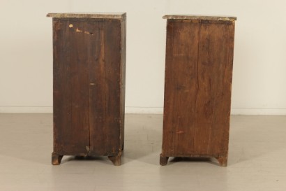 Pair of Corner Cabinets Rosewood Manufactured in France 18th Century