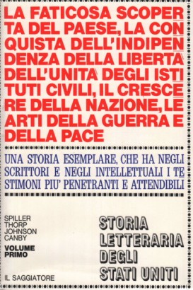 Storia letteraria degli Stati Uniti (5 volumi)