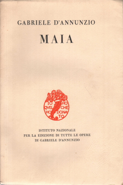 Maia, Gabriele D'annunzio