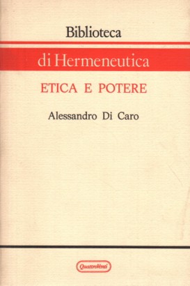 Etica e potere