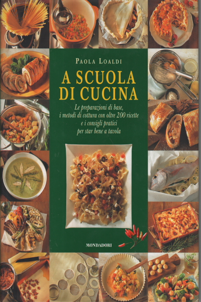 At cooking school, Paola Loaldi