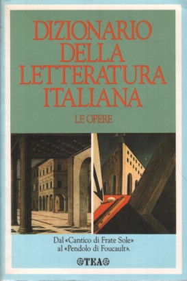 Dizionario della letteratura italiana