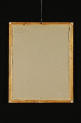 Particolare retro del quadro Graham Vivian Sutherland (1903-1980)