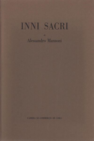Sacred Hymns, Alessandro Manzoni