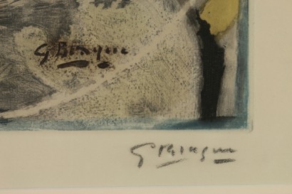 La signature particulière Piquet et oiseau de Georges Braque