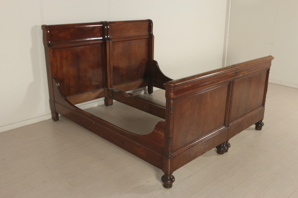 Letto a barca matrimoniale - Letti e testate - Antiquariato ... Letto a barca matrimoniale - Letti e testate - Antiquariato ...