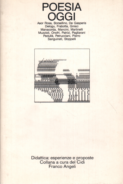 Poetry today, M. Mancini M. Marchi D. Marinari