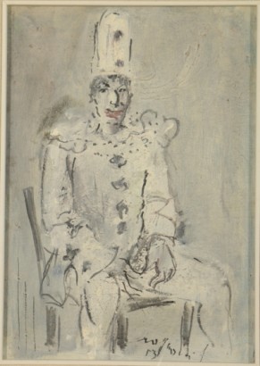 The Clown by Franco Rognoni (1913-1999)
