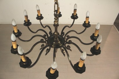 Twelve arm chandelier